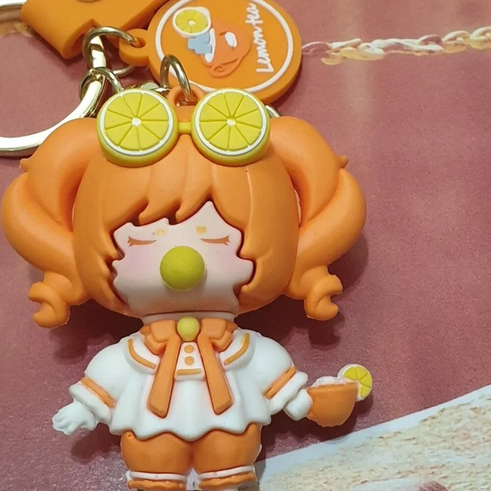 Doll Princess Secret Garden Candy Girl Key Ring Chains Handbag Charm Accessory